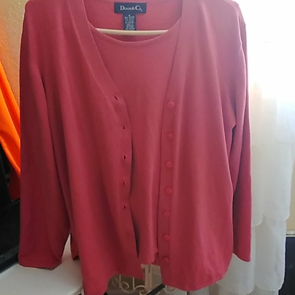 Two-piece cardigan set